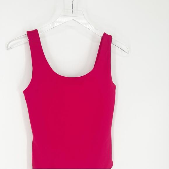 Express Body Contour Compression Bodysuit XS Pink - Picture 4 of 6